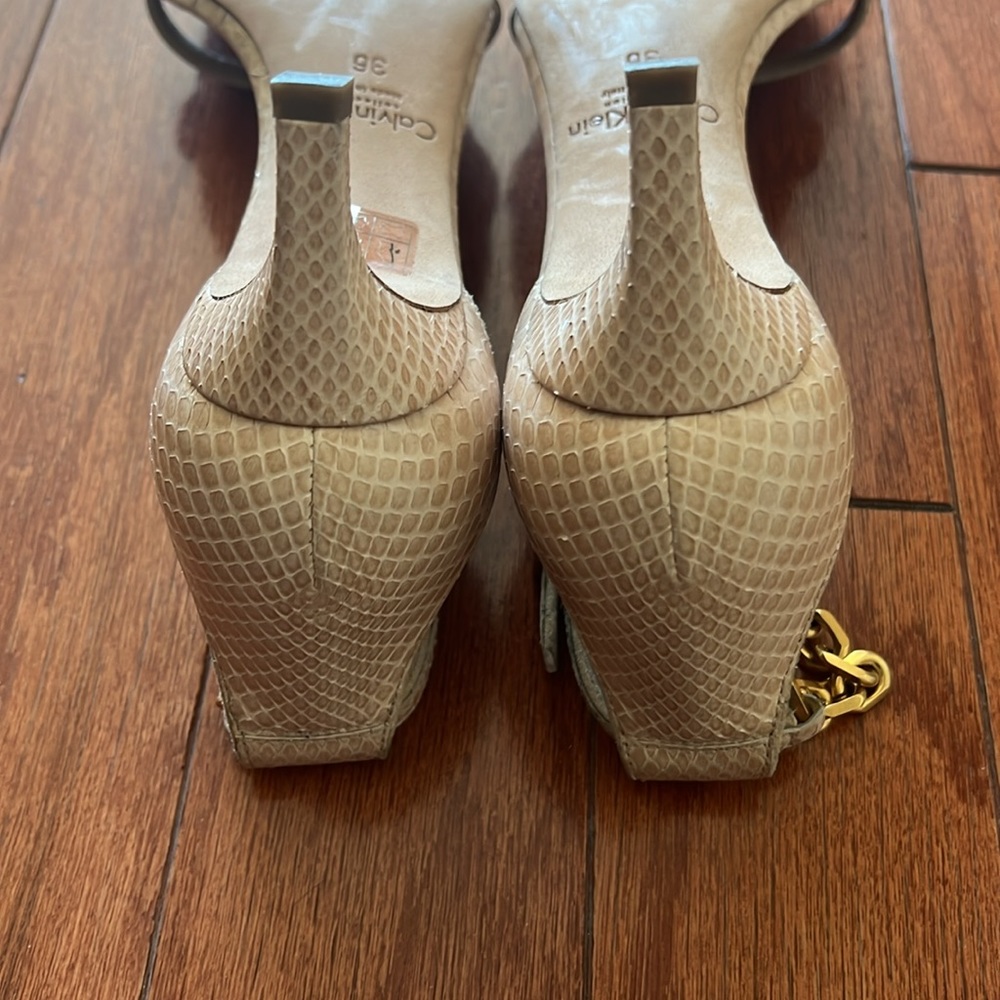 Black Label Calvin Klein Collection Sandals - Picture 5 of 6